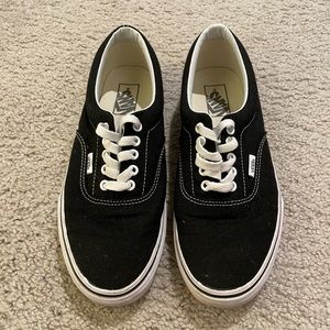 Black and white classic vans
